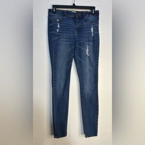 JOLT Denim Distressed Skinny Jeans Size 7/ 28W
